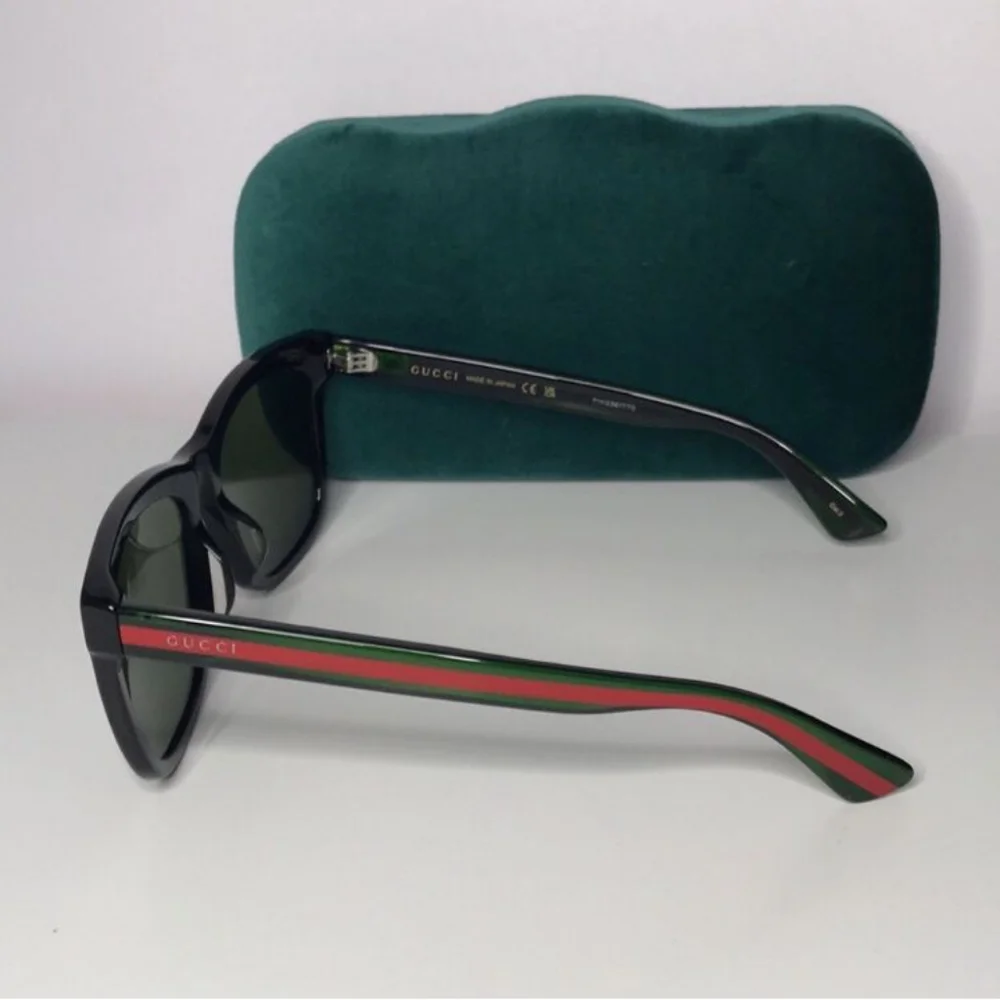 - 💯 - Authentic New Gucci GG0057SK 002 56 GG0057SK Unisex Sunglasses